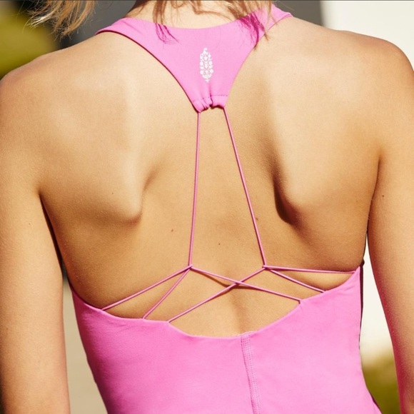 Free People Tops - Free People Movement Strap Back Tank Top M